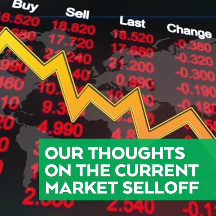 Our Thoughts on the Current Market Selloff