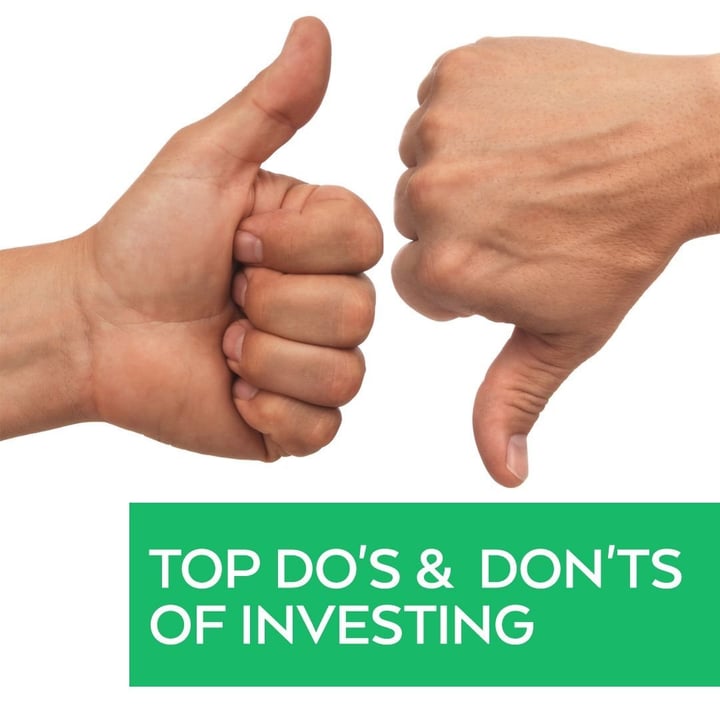 Top Dos And Donts Investing